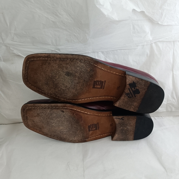 David Eden Crocodile alligator Derby Oxfords men's size 9.5M - Picture 6 of 16